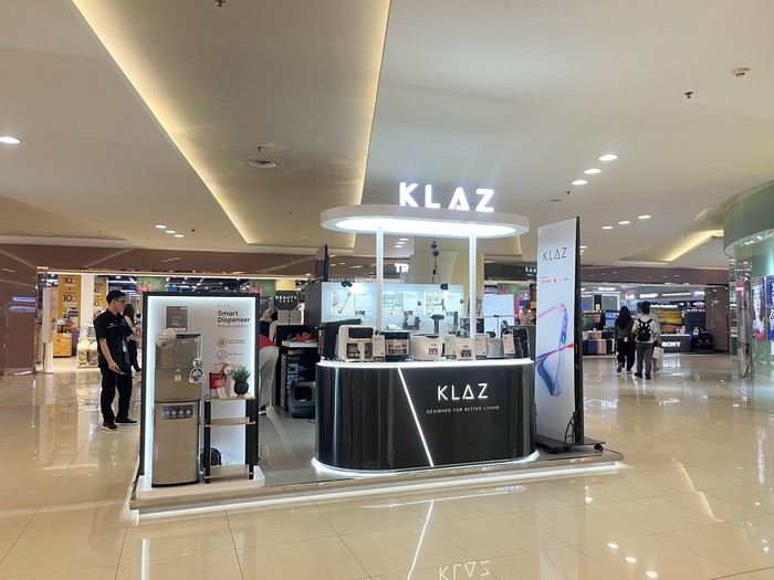 KLAZ, solusi smart living dari AZKO, menghadirkan pop-up booth di Central Park, Jakarta Barat.