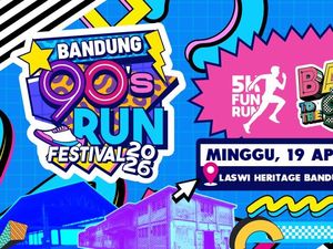 Bandung 90s Run: Fun Run Vibes Nostalgia 90-an Bareng Orang Terdekat!