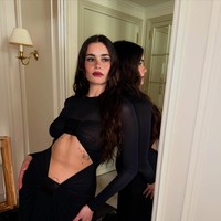 Barbie Ferreita mencuri atensi di Paris Fashion Week. Saat menghadiri fashion show Jean Paul Gaultier, aktris sekaligus model tersebut menampilkan bentuk tubuh barunya.Foto: Instagram @barbieferreira