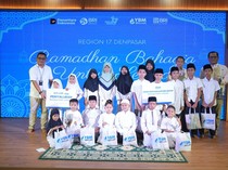 BRI Denpasar Gelar Buka Puasa Bersama dan Santunan Anak Yatim