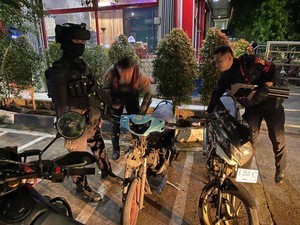 Brimob Polda Metro Cegah Balap Liar di Jaktim, 3 Pemuda Diamankan