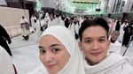 Citra Kirana Ibadah Umrah, Bagikan Momen Buka Puasa di Masjid Nabawi