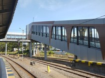 Skybridge Stasiun Bandung Mulai Uji Coba, Akses KA Feeder Lebih Dekat