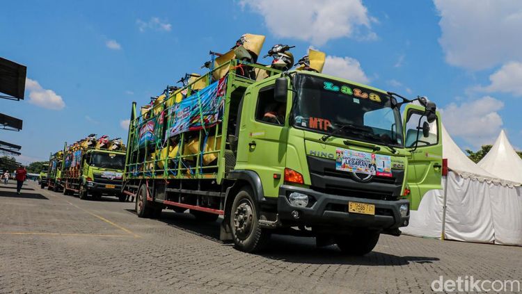 Honda Kirim 1.116 Motor Pemudik ke Semarang dan Yogyakarta