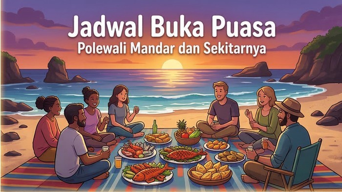 Jadwal buka puasa di Polewali Mandar