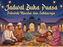 Jadwal Buka Puasa Hari Ini Selasa 17 Maret 2026 Polewali Mandar dan Sekitarnya