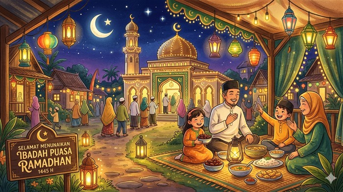 Jadwal Imsak-Subuh Pekanbaru dan Sekitarnya 13 Maret 2026