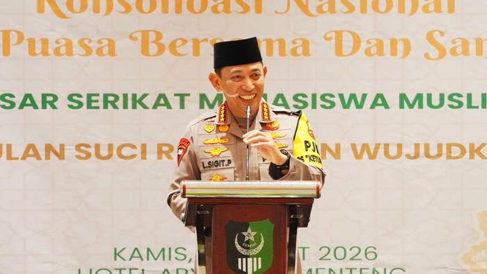 Kapolri Jenderal Listyo Sigit Prabowo buka puasa bersama PB SEMMI