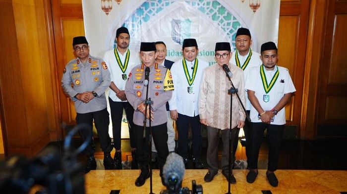 Kapolri Jenderal Listyo Sigit Prabowo buka puasa bersama PB SEMMI, Kamis (12/3/2026) (dok Istimewa)