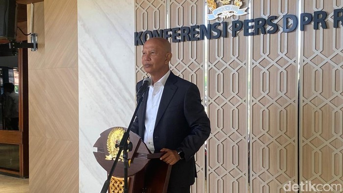 Ketua Badan Anggaran (Banggar) DPR RI, Said Abdullah, di Kompleks Parlemen, Senayan, Jakarta, Kamis (12/3/2026).
