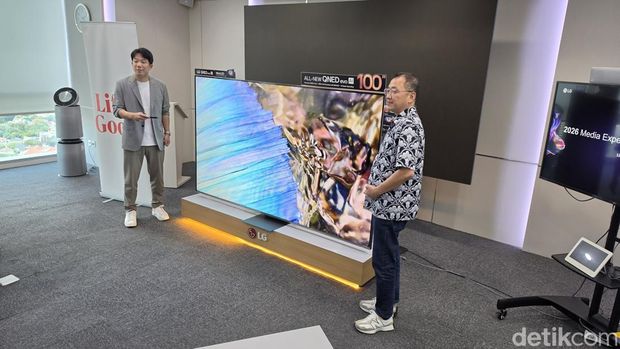 LG Rilis TV Mini LED 100 Inci di RI, Sensasi Bioskop di Rumah