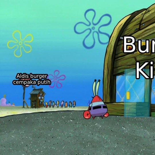 Meme Aldi Taher Spam Promosi Burgernya, Netizen Terngiang-ngiang