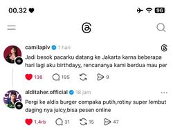 Meme Aldi Taher Spam Promosi Burgernya, Netizen Terngiang-ngiang
