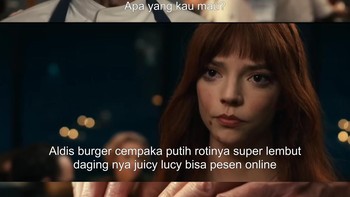 Ternyata oh, ternyata. Burger terakhir di film ini pakai burger Aldi Taher. Foto: X/txtanakbioskop