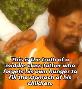 Diajak Makan Bareng Penumpang, Driver Ojol Ini Menangis Haru