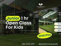 Kelas Padel Anak di East Kemang, Belajar Teknik Dasar Bareng Coach Profesional