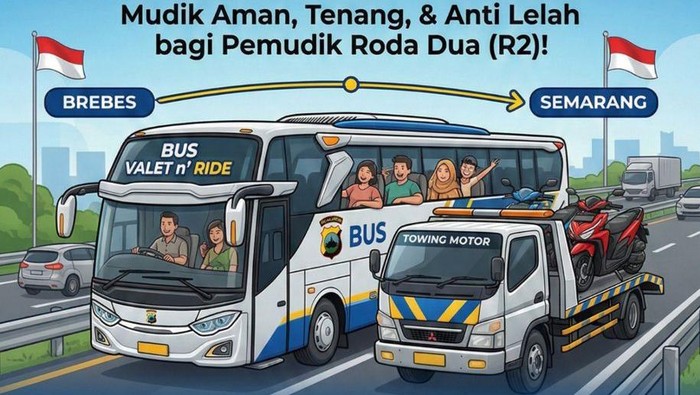 Pengumuman layanan Valet n Ride.