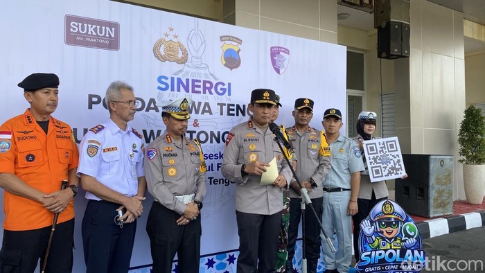 Kapolda Jateng, Irjen Ribut Hari Wibowo di Mapolda Jateng, Kecamatan Semarang Selatan, Kota Semarang, Kamis (12/3/2026).