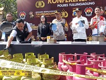Penyalahgunaan LPG Subsidi di Tulungagung Dibongkar, 2 Orang Ditangkap