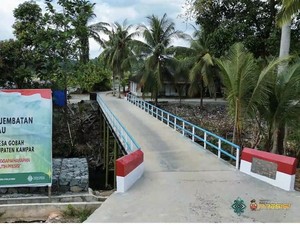 Pembangunan Jembatan di Riau Gunakan Dana CSR, Kapolda Apresiasi Kolaborasi