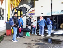 Potret Terminal Jatijajar, Depok Layani Pemudik Pada Lebaran 2026