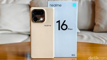 Realme 16 Pro+ 5G 12/512GB: Rp 8.999.000 (harga khusus flash sale Rp 8.699.000) Foto: Adi FR/detikiNET