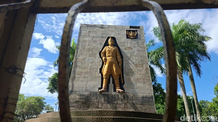 Sosok Kapten Kasihin abadi di Alun-alun Nganjuk