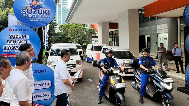 Suzuki siagakan 71 bengkel sambut mudik lebaran 2026
