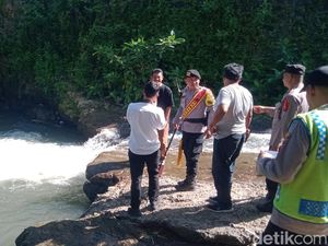 2 Bocah Terseret Arus Sungai Cino Klaten, 1 Tewas