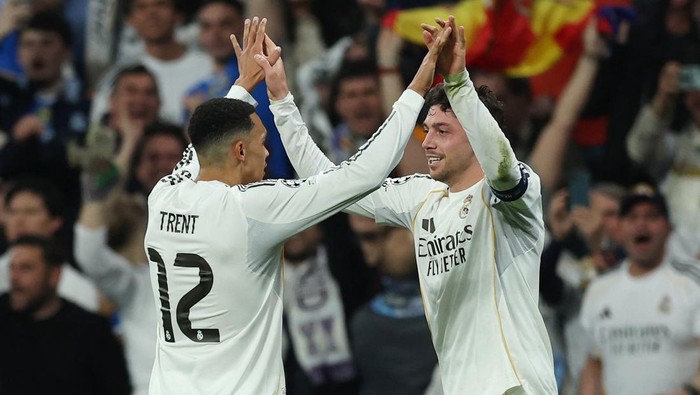 Hasil Real Madrid vs Manchester City: Los Blancos Menang 3-0