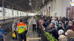 Belasan Ribu Penumpang Mulai Mudik dari Stasiun Daop 8 Surabaya