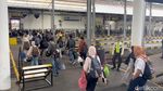 Belasan Ribu Penumpang Mulai Mudik dari Stasiun Daop 8 Surabaya
