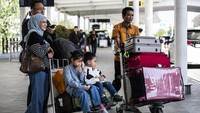 Kedatangan penumpang mulai menunjukkan peningkatan menjelang masa angkutan Lebaran 2026. ANTARA FOTO/Aprillio Akbar  