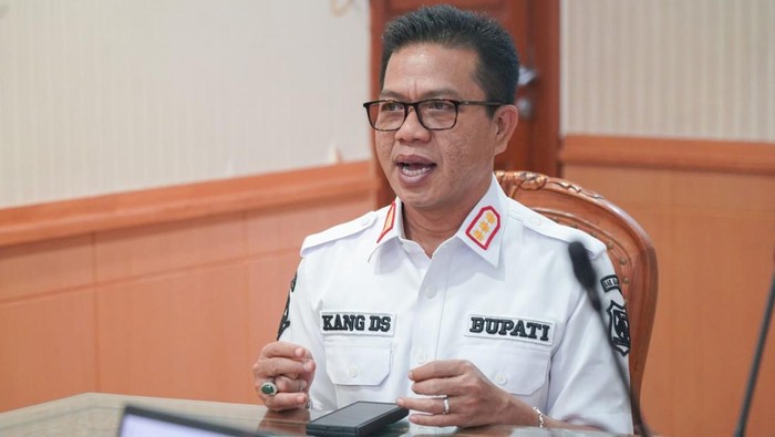 Bupati Bandung Dadang Supriatna saat audiensi dengan Kemendikdasmen, beberapa waktu lalu.