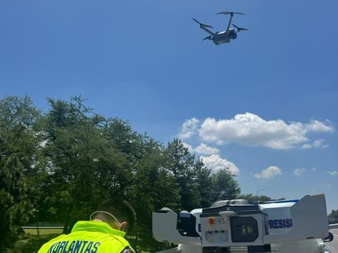 ETLE Drone Patrol Presisi Pantau Tol Cilampek. (Dok. ist)