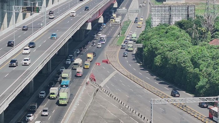 ETLE Drone Patrol Presisi Pantau Tol Cilampek. (Dok. ist)