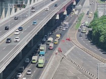 Hari Pertama Operasi Ketupat 2026, ETLE Drone Patrol Presisi Pantau Tol Cilampek