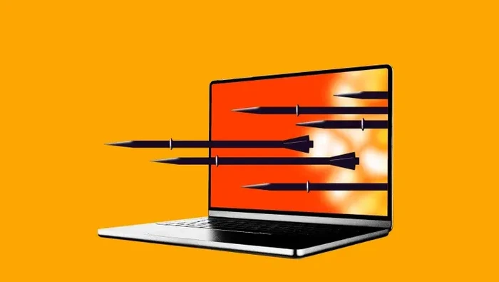 Ilustrasi cyber war
