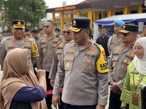Pangan Murah Polda Babel di Taman Bhaypark Diserbu Warga