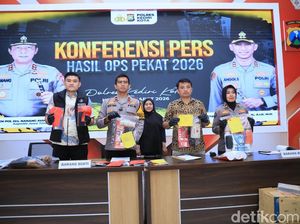 Operasi Pekat Semeru 2026, Polres Kediri Kota Ungkap 25 Kasus