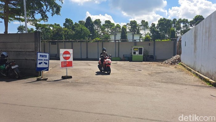 Lokasi Pintu Barat Stasiun Purwokerto yang rencananya akan terintegrasi Trans Banyumas, Jumat (13/3/2026)