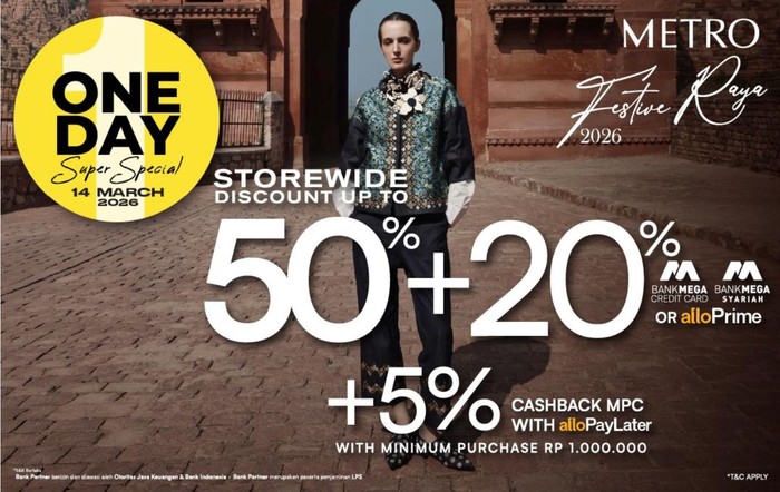 METRO Gelar One Day Super Special Jelang Lebaran