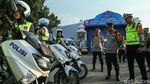 Motor Senyum TNI-Polri Siap Layani Pemudik di Tol dan Rest Area Km 57