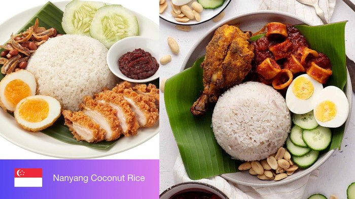 Nasi Lemak Disebut ‘Nanyang Coconut Rice’ Singapura