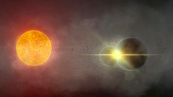 Astronom Saksikan Peristiwa Langka Dua Planet Bertabrakan