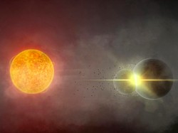 Peristiwa Langka, Astronom Saksikan Dua Planet Bertabrakan di Luar Angkasa