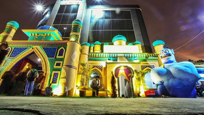 **Polres Bogor Sulap Pos Terpadu Hoegeng dengan Nuansa Timur Tengah, Siap Layani Pemudik**