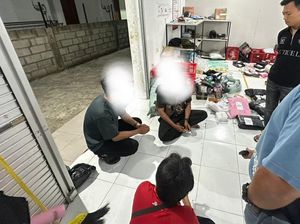 Gelapkan Uang Perusahaan Rp 205 Juta, Dua Kurir Ditangkap di Nusa Penida