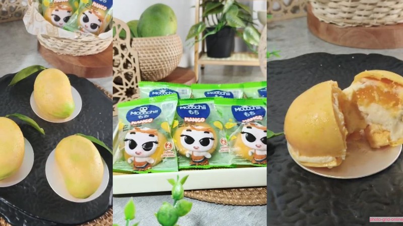 Resep Mooochii Mango Mousse yang Cantik Mirip Buah Aslinya
