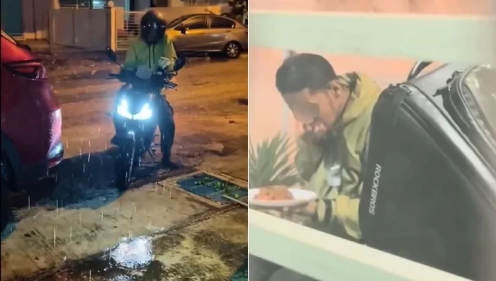 Sopir Ojol Ini Diajak Buka Puasa saat Antar Makanan Pelanggan